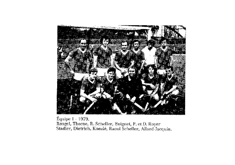 équipe 1979